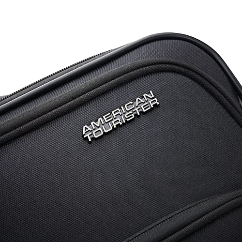 American Tourister 4 Kix 2.0 Softside Expandable Luggage, Black, 20 Spinner #TOP6