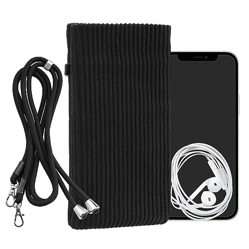 kwmobile Handytasche für Smartphones XXL - 7' Handy Tasche - Cord Handy...