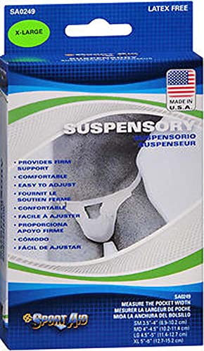 Faja Suspensoria Sport Aid Talla XL Pack 2