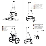 Andersen Einkaufstrolley Royal Dante und 45 Li(Aluminiumgestell Schwarz-weiß) - 2