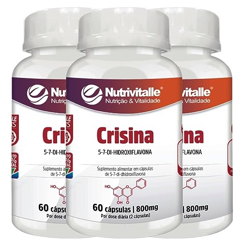 Crisina 800mg 60 Cápsulas Nutrivitalle