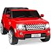 Best Choice Products Kids 12V 2-Seater Licensed Land Rover Ride On w/ RC, Lights/Sounds, MP3, Red
