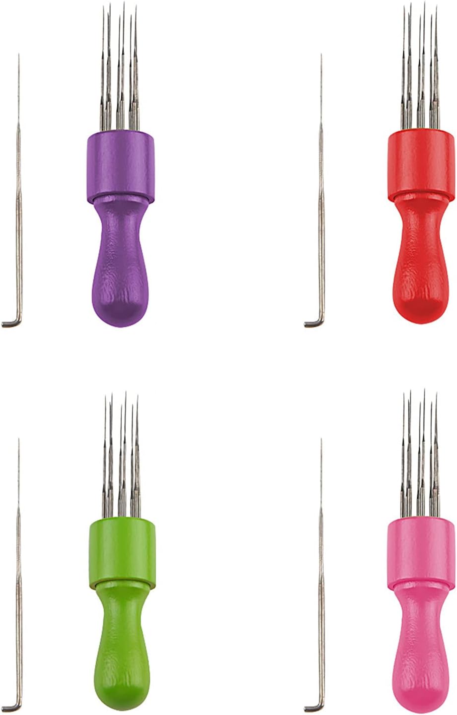 Wool Felt Pen with 8 Needle Combination Sewing Tool Household Craft Project Making Accessory Felting Accessories