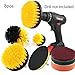 Produktbild Yimorex 8 pcs Bohrmaschine Bürstenaufsatz Bohrbürsten Befestigung Scrubber Reinigung Kit für Küche Badezimmer Oberflächen Fliesen Duschen Tile Teppich Bodenbelag
