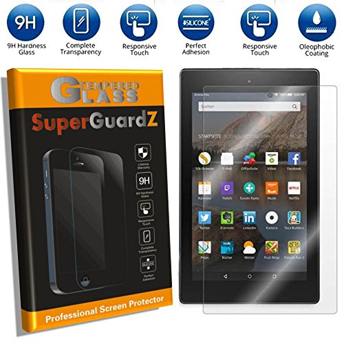 For Amazon Kindle Fire HD 6 (4th Gen, 2014) - SuperGuardZ Tempered Glass Screen Protector [1-PACK], Anti-Scratch, Bubble-Free, Shatterproof [l
