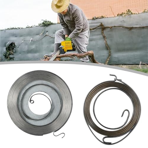 EaseSunny Lot de 2 ressorts de rembobinage faciles pour tronçonneuse à essence 5200 5800 Pièces de rechange – vue 3