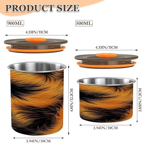 Envase de acero inoxidable para almacenamiento de café al vacío 30oz miniatura 3