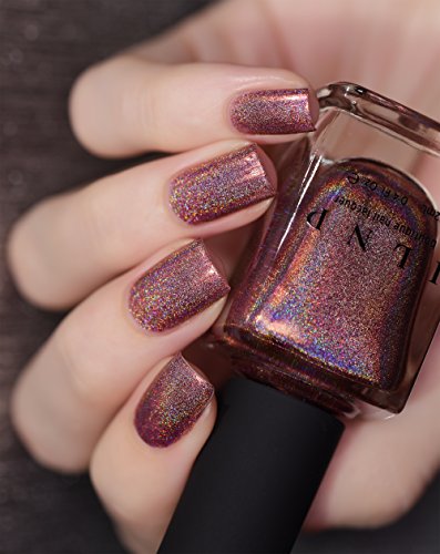 Image of ILNP Dinner Party - Alluring Marsala Ultra Holographic Nail Polish