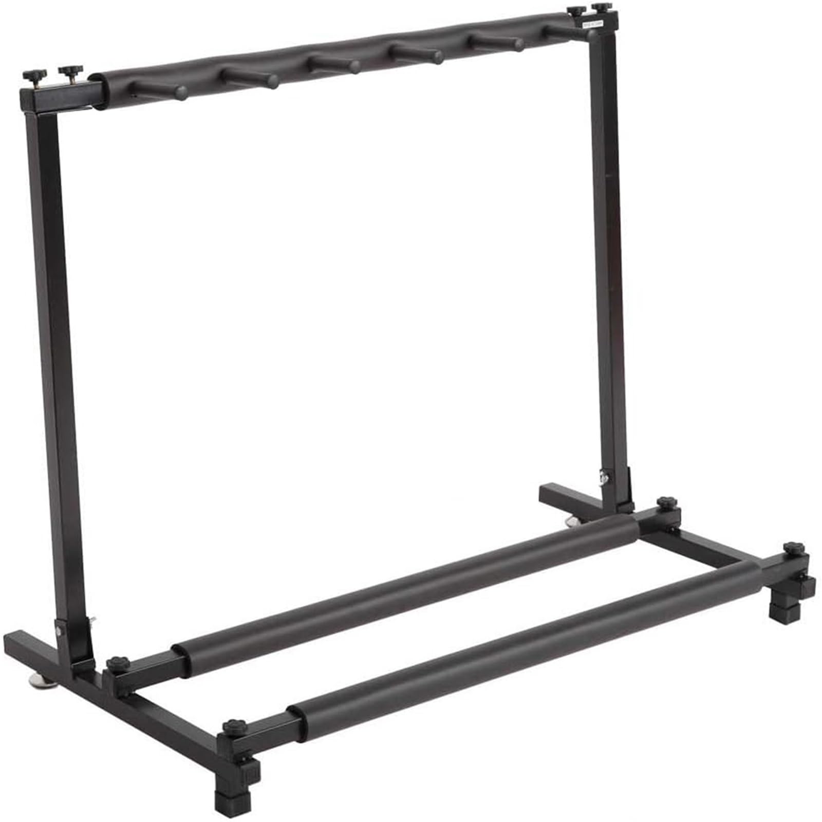 Soporte ajustable de doble capa para raquetas de tenis y bádminton con estante de pie 1