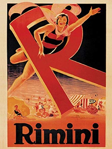 buyartforless Rimini 1929 by Adolfo Busi 32x24 Art Print Poster
