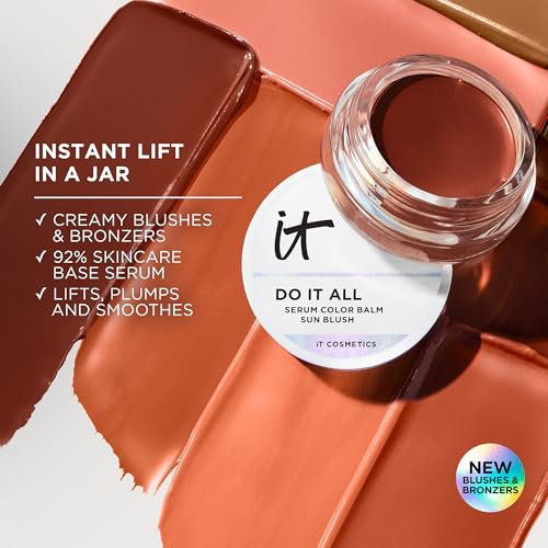image for IT Cosmetics Do It All Serum Color Balm Sun Cream Blush & Bronzer, Sun