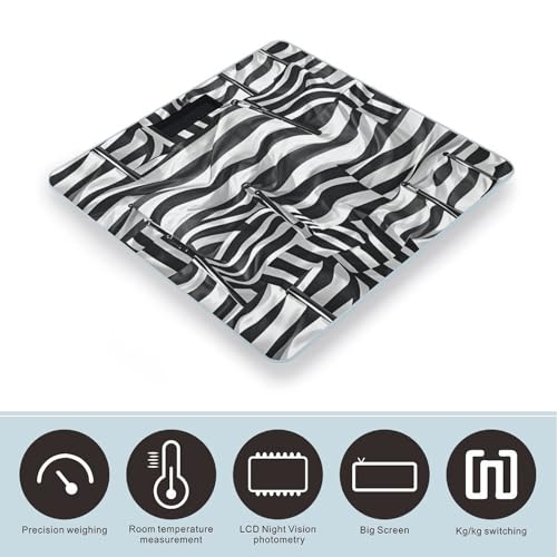 Báscula Digital de Baño con Plataforma Ancha y Diseño miniatura 3