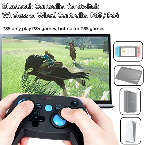 Wuzcon Wireless Game Controller For Iphone, Android, Mac, Pc, Steam Deck, Switch. Support Xinput & Dualshock Bluetooth, For Xbox Cloud & Ps Remote Play Gaming #TOP4