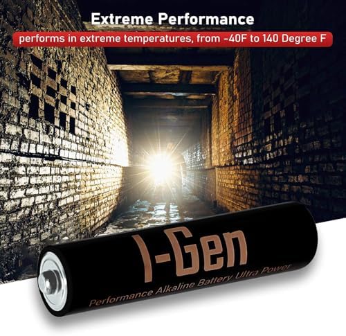 I-Gen A115 Ultra Alkalin AAA İnce Kalem Pil 40'lı Paket LR03 1.5V - Görsel 5