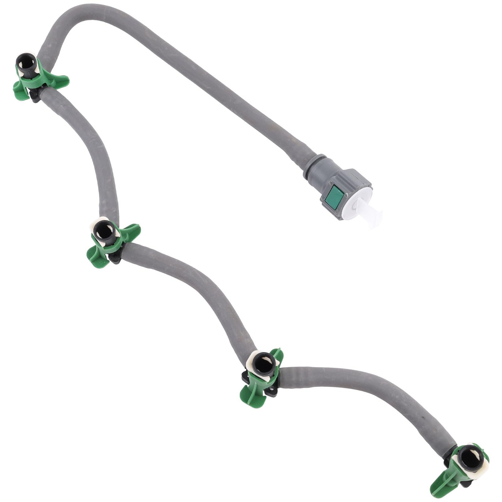 Tubo flessibile di ritorno per perdite iniettori carburante compatibile con Focus Mk3 Galaxy Mk2 S-Max C-Max Mondeo Mk4 C30 S40 S60 S80 V40 V50 V60 V70 Sostituzione per AV6Q9K022AB 1746271