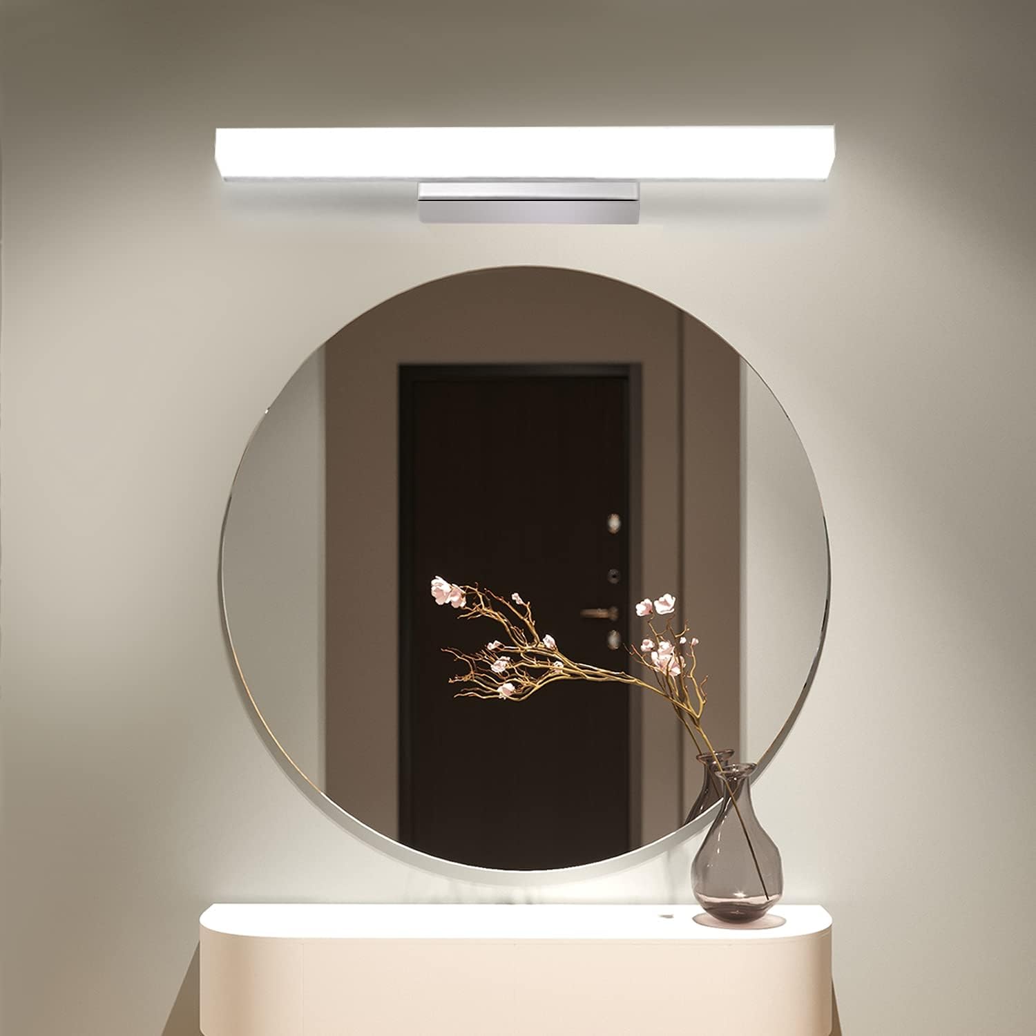 何でも揃う 洗面 照明 Led 333lm 40w相当 洗面所 照明器具 洗面台 洗面鏡 トイレ照明 室内灯 室内 照明インテリアライト インテリア照明 おしゃれ アルミ 白 ホワイト 壁掛け照明 ブラケットライト