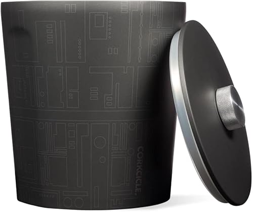 Miniatura 2 de Corkcicle Star Wars Cubo de hielo de acero inoxidable aislado de triple pared con tapa, mantiene las bebidas frías hasta 48 horas, ideal para bar en