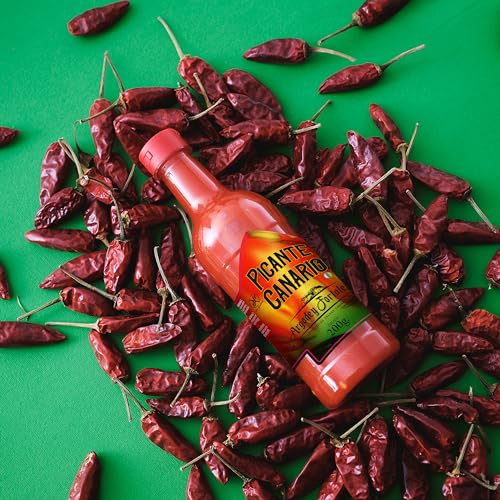 Argodey Fortaleza – Scharfe Soße Kanarishe 200g – Perfekte Sauce für Fisch, Fleisch, Gemüse, Gofio Escaldado, Kartoffeln und Suppe.