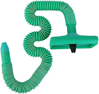 Hklshyd Manguera de Extensión de Ventilación de Aire Acondicionado Universal para Automóvil Manguera de Salida de A/C Telescópica para Aire Acondicionado Automático, Verde