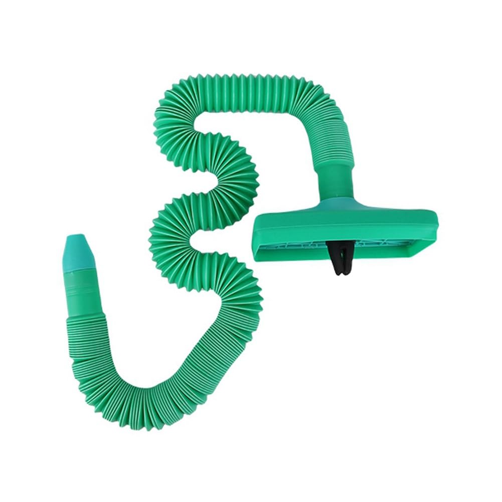 GOSIA - Manguera de salida de aire acondicionado para coche (ABS, telescópica, 1 unid), color verde