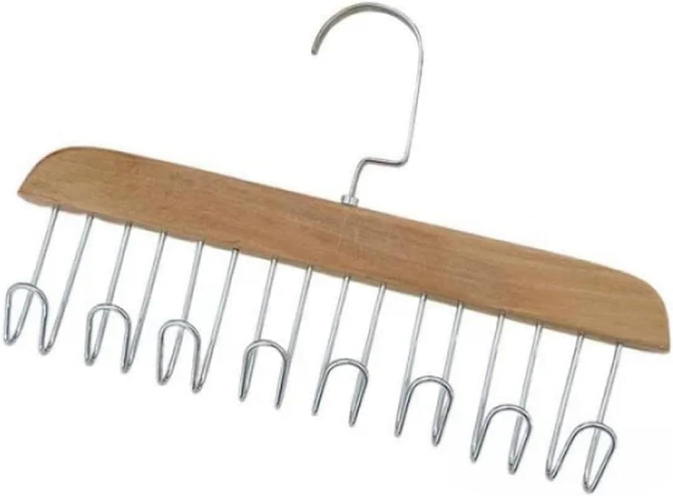 Suit Hangers Multifunctional Bra Hanger Wooden Belt Hanger Women Sturdy Tie Belt Hanger for Beanie Scarfs Bra Closet Trouser Hanger