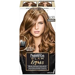 L’Oreal Paris Superior Preference Brush On Glam Highlights, GL50 Medium Brown to Dark (Packaging May Vary)