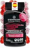 astaxantina para que sirve 100 MG DE COENZIMA Q10 NATURAL: MÁS ENERGÍA Y RENDIMIENTO Apoya la producción de ATP en las mitocondrias. Vitalidad física y mental diaria con uno de los antioxidantes más potentes del organismo.