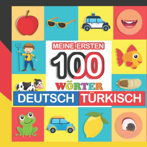 meine ersten 100 wörter deutsch-Türkisch: Türkisch lernen für Kinder von 2 - 7 Jahren (German Edition)