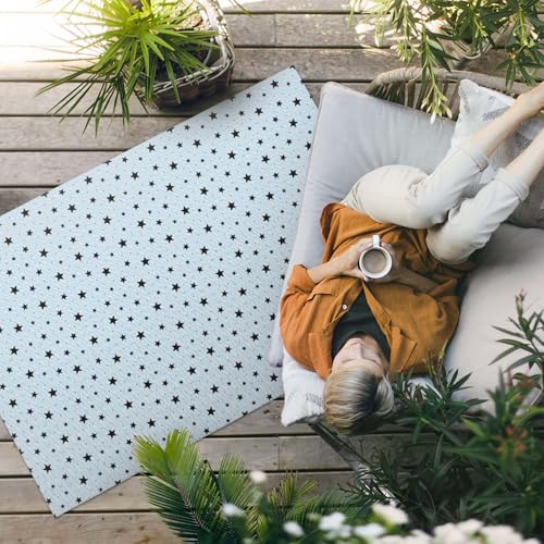 Tapis de sol vinyle lavable pour protéger le sol du balcon et jardin