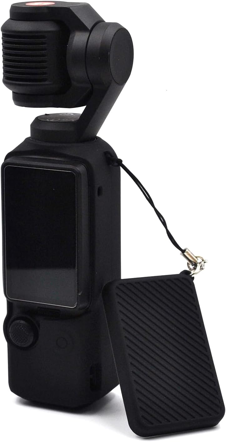 Sports Camera Accessory Kit for DJI OSMO Pocket3, Including Silicone Protector, Silicone Desktop Base,Expansion Adapter,Screen Sun Hoods Sunshade,Lens Sun Hood Sunshade and More