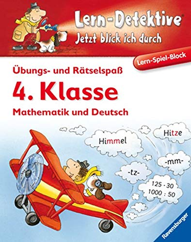 Lern-Spiel-Block. Übungs- und Rätselspaß (4. Klasse): Mathematik und