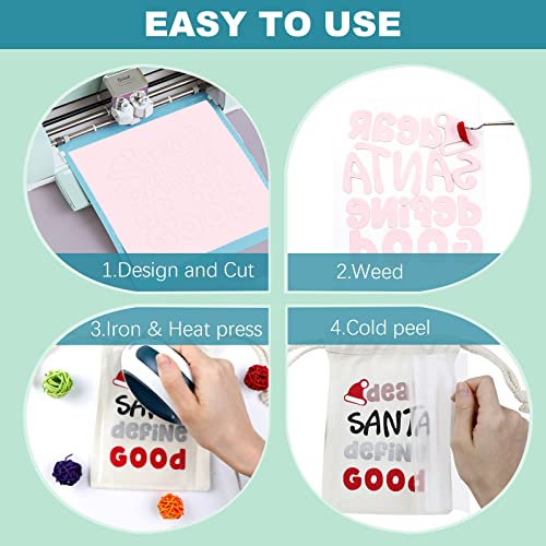 Htvront Htv Heat Transfer Vinyl-12" X 3Ft Black Htv Vinyl Roll For T-Shirts, Iron On Vinyl For Cricut, Cameo & Heat Press Machine- Easy To Cut & Weed Vinyl Heat Transfer (Black) #TOP6