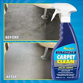 STAR BRITE Ultimate Carpet Clean Spray - High-Performance Marine Carpet Cleaner for Boats, Bass Boats - Removes Tough Stains & Odors - Easy to Use - Ideal for Car, Home, and RV (088922P)