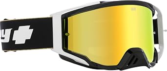 Spy Optic Foundation MX Goggle, Motorsports Goggles, Color and Contrast Enhancing Lenses