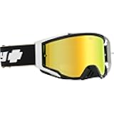 Spy Optic Foundation MX Goggle, Motorsports Goggles, Color and Contrast Enhancing Lenses
