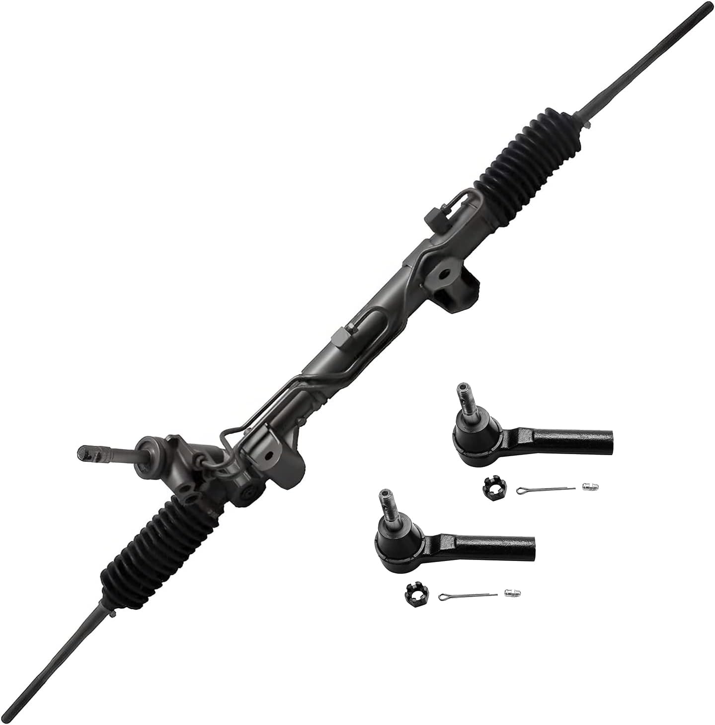 Detroit Axle Front Rack and Pinion Kit with Outer Tie Rods