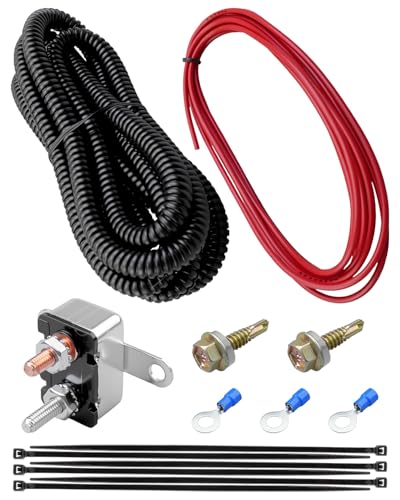 Towed Vehicle Charge Line Kit, Heavy Duty 14 Gauge Wire,
