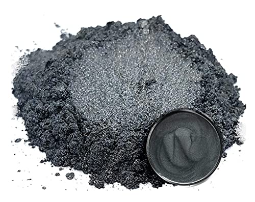 Eye Candy Premium Mica Powder Pigment “Katana Grey” (25G) Multipurpose Diy Arts And Crafts Additive | Woodworking, Epoxy, Resin, Natural Bath Bombs, Paint, Soap, Nail Polish (Katana Grey, 25G) #TOP1
