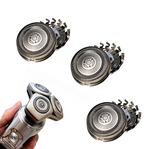 Angular�V���[�YSH71/52�����p�u���[�h�p�ɐ݌v�BPhilips Norelco�V���[�Y5000&7000�A���O���V�F�[�o�[�ɑΉ��B15���̐����u���[�h�A3�p�b�N�B