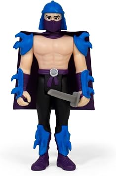 Super7 Teenage Mutant Ninja Turtles Shredder 3.75 in Reaction Figure