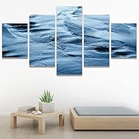 SIGNWIN 5 Panel Canvas Wall Art Modern Art Abstract Closeup Industrial Modern Art Multicolor Patterns for Home Decorations Ready to Hang - 60