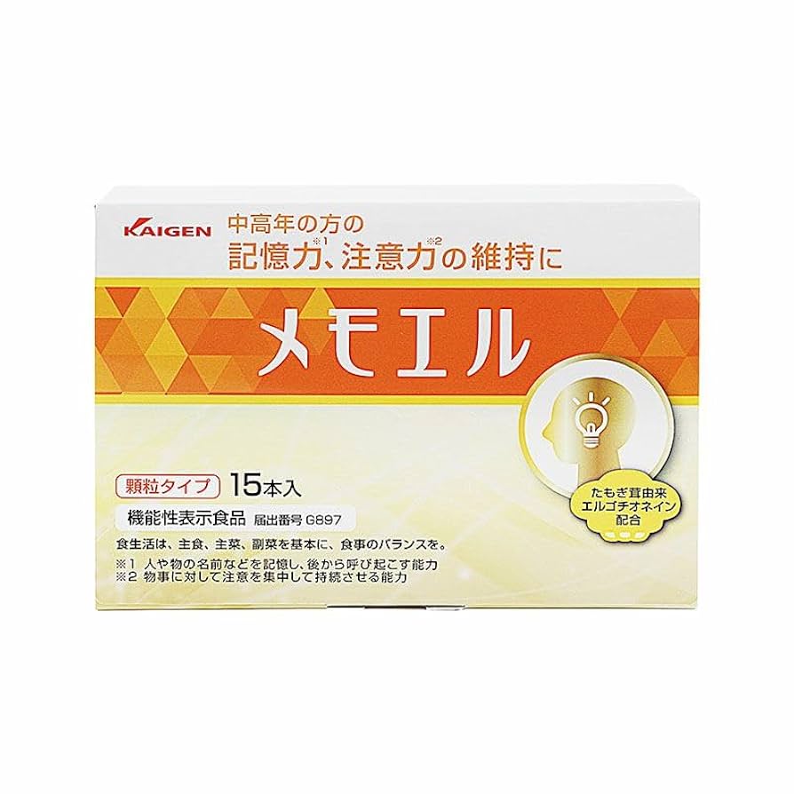 Amazon | カイゲン メモエル 記憶力 注意力 タモギダケ Amazon | カイゲン メモエル 記憶力 注意力 タモギダケ