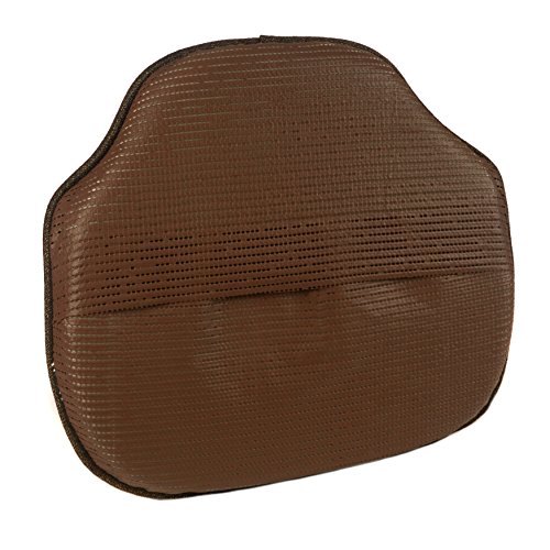 Klear Vu Gripper Omega Non-Slip Windsor Chair Cushions With Skid-Proof Seat Pad For Dining Room, Kitchen, And Office Use, 16X15 Inches, 6 Count (Pack Of 1), Chestnut #TOP2