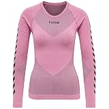 Hummel First Seamless Longsleeve Damen Pink F3257