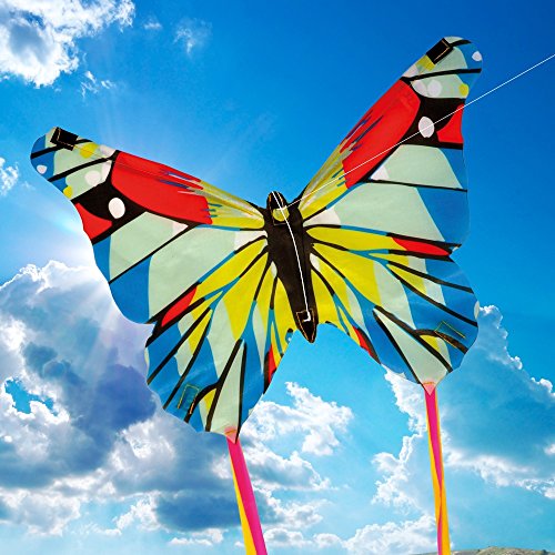 Brookite 3316 Mini cerf-Volant Papillon Multicolore