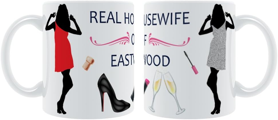 Real Housewife of Eastwood Stylised Ceramic Mug Gift