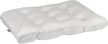 Bowsers Winter White Dream Fur Snowflake Microvelvet Reverse Dream Futon Bed Small