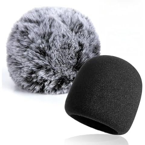 Hufopik 2 PCS Pop Filter Compatible with Blue Yeti Microphone,For Yeti Mic,For Blue Yeti Pro USB Microphone Cover