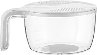 Generico Sink Strainer Basket – multifunktionell vegetabiliskt tvättmaskin | avtagbar design av mesh, hållbar nätkonstruktion, kompakt köksorganisatör | risångning, fruktrengöring, matförberedelse