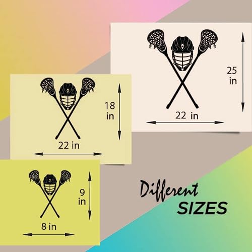 Wall Vinyl Decal Home Decor Art Sticker Lacrosse Helmet Sports Sportsman Boy Man Kids Room Removable Stylish Mural Unique Design #TOP1